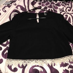 Forever 21 black blouse  Size- M